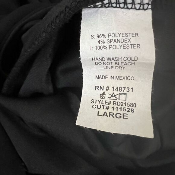 Blue Blush Size Large Black Asymmetrical Cocktail Dress NWOT - Picture 7 of 7